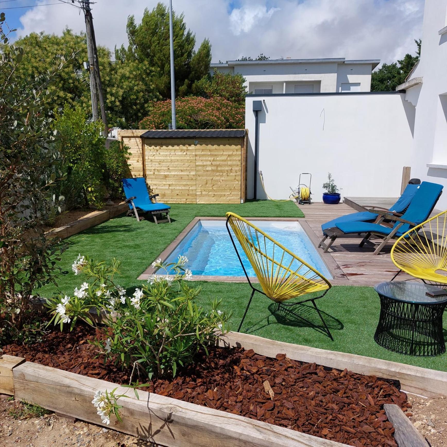 Willa Maison Familiale Avec Jacuzzi Et Piscine La Rochelle  Zewnętrze zdjęcie